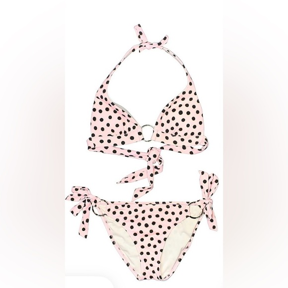 Victoria's Secret Other - Victoria’s Secret Pink Polka Dot Bikini medium